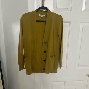 See By Chloé Mustard Open Cardigan